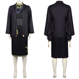 Shunkashuutou Daikousha: Haru no Mai Rosei Kantsubaki Black Outfit Cosplay Costume Halloween Carnival Party Suit