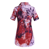 Silent Hill Nurse Red Cosplay Costume Halloween Carnival Party Suit   