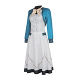 Silent Witch Saya Aizawa Cosplay Blue Dress For Women Halloween Carnival Party