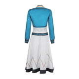 Silent Witch Saya Aizawa Cosplay Blue Dress For Women Halloween Carnival Party