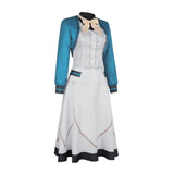 Silent Witch Saya Aizawa Cosplay Blue Dress For Women Halloween Carnival Party