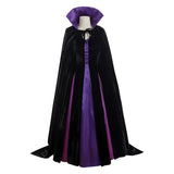 Sleeping Beauty Maleficent Purple Witch Costume Cosplay Costume Halloween Carnival Party Suit