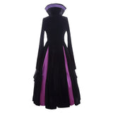 Sleeping Beauty Maleficent Purple Witch Costume Cosplay Costume Halloween Carnival Party Suit
