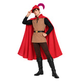 Sleeping Beauty Prince Phillip Brown Outfit Cosplay Costume Halloween Carnival Party Suit
