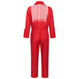Slipknot Joey Jordison Red Jumpsuit Cosplay Costume Halloween Carnival Party Suit