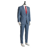 Smoking Behind the Supermarket with You Sasaki Blue Suit Cosplay Costume Halloween Carnival Party Suit