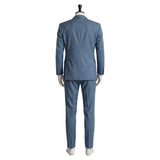 Smoking Behind the Supermarket with You Sasaki Blue Suit Cosplay Costume Halloween Carnival Party Suit