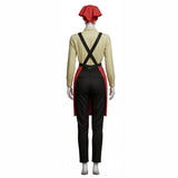 Smoking Behind the Supermarket with You Yamada Red Clerk Uniform Cosplay Costume Halloween Carnival Party Suit