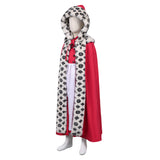 Snow Queen Gerda Red Cosplay Costume For Kids Halloween Carnival Party Suit