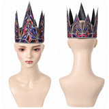 Princess Snow Evil Queen Unisex Cosplay Purple Crown Halloween Carnival Party Props Accessories