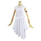 Sousou no Frieren Flamme White Cosplay Costume For Adult Female Halloween Carnival Party Suit