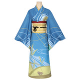 Sparks of Tomorrow Inako Momokawa Blue Dress Cosplay Costume Halloween Carnival Party Suit