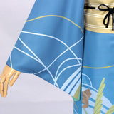 Sparks of Tomorrow Inako Momokawa Blue Dress Cosplay Costume Halloween Carnival Party Suit
