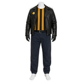 Spawn Violator Black Coat Outfit Cosplay Costume Halloween Carnival Party Suit