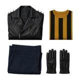 Spawn Violator Black Coat Outfit Cosplay Costume Halloween Carnival Party Suit