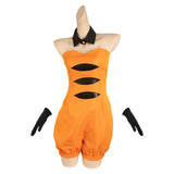 Splatoon Callie Orange Suit Game Figure Cosplay Costume Outfits Halloween Carnival Suit