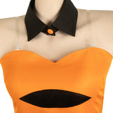 Splatoon Callie Orange Suit Game Figure Cosplay Costume Outfits Halloween Carnival Suit