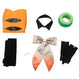 Splatoon Game Squid Sisters Marie Orange Dress Cosplay Costume Outfits Halloween Carnival Suit