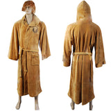 SW Cosplay Bathrobe Unisex Yellow Robe Halloween Carnival Suit