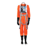 Star Wars Ward Orange Outfit Female Cosplay Costume Halloween Carnival Party Suit  