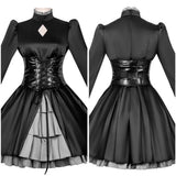 Fate/Stay Night Altria Pendragon Black Dress Cosplay Costume Halloween Carnival Party Suit