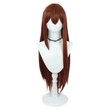 Steins Gate Kurisu Makise Cosplay Wig Heat Resistant Synthetic Hair Carnival Halloween Party Props 