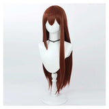 Steins Gate Kurisu Makise Cosplay Wig Heat Resistant Synthetic Hair Carnival Halloween Party Props 