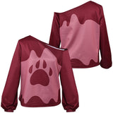 Helluva Boss STOLAS Cosplay Costume Female Red Jacket Halloween Carnival Suit