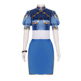 Street Fighter Chun Li Cosplay Costume Halloween Carnival Suit