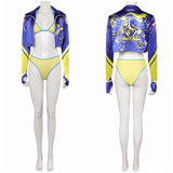 Street Fighter Kimberly Cosplay Costume Swimsuit Halloween Carnival Party Suit