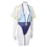 Street Fighter Manon Cosplay Costume Swimsuit Halloween Carnival Party Suit