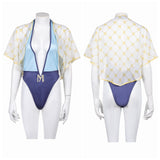 Street Fighter Manon Cosplay Costume Swimsuit Halloween Carnival Party Suit