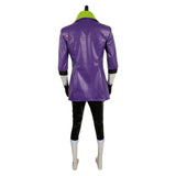 Suicide Squad Isekai Anime Joker Purple Suit Cosplay Costume Outfits Halloween Carnival Suit