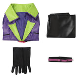 Suicide Squad Isekai Anime Joker Purple Suit Cosplay Costume Outfits Halloween Carnival Suit