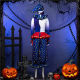 Sundrop and Moondrop Moondrop Joker Cosplay Costume Halloween Carnival Party Suit