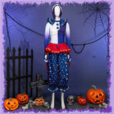 Sundrop and Moondrop Moondrop Joker Cosplay Costume Halloween Carnival Party Suit