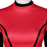 Super Mario Princess Peach Mighty Peach Red Suit Cosplay Costume Outfits Halloween Carnival Suit