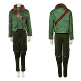 Supergirl  Ruthye Marye Knoll Women Green Outfit Cosplay Costume Halloween Carnival Party Suit