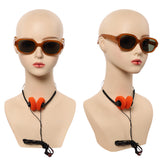 Supergirl Cosplay Eyewear Necklace Halloween Carnival Costume Accessories