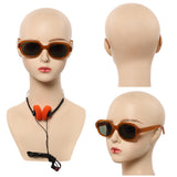 Supergirl Cosplay Eyewear Necklace Halloween Carnival Costume Accessories
