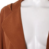 Supergirl Kara Zor-El Brown Coat Cosplay Costume Halloween Carnival Party Suit