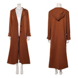 Supergirl Kara Zor-El Brown Coat Cosplay Costume Halloween Carnival Party Suit