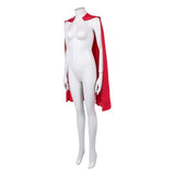 Supergirl Red Cosplay Cloak Halloween Carnival Costume Accessories