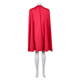 Supergirl Red Cosplay Cloak Halloween Carnival Costume Accessories