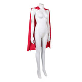 Supergirl Red Cosplay Cloak Halloween Carnival Costume Accessories