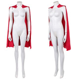 Supergirl Red Cosplay Cloak Halloween Carnival Costume Accessories