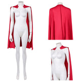 Supergirl Red Cosplay Cloak Halloween Carnival Costume Accessories