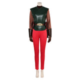 SW  Attack Of The Clones Coruscant Attack Padme Amidala Pilot Flight Suit Cosplay Costume Outfits Halloween Carnival Suit