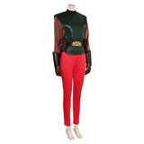 SW  Attack Of The Clones Coruscant Attack Padme Amidala Pilot Flight Suit Cosplay Costume Outfits Halloween Carnival Suit