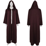 SW Anakin Skywalker Cloak Robe Cape Cosplay Costume Outfits Halloween Carnival Suit